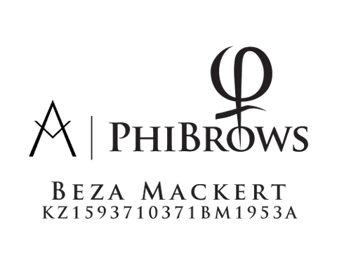 Logo Phibrows Artist Beza Mackert