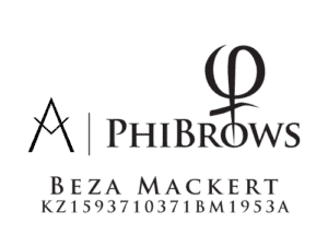 Logo Phibrows Artist Beza Mackert